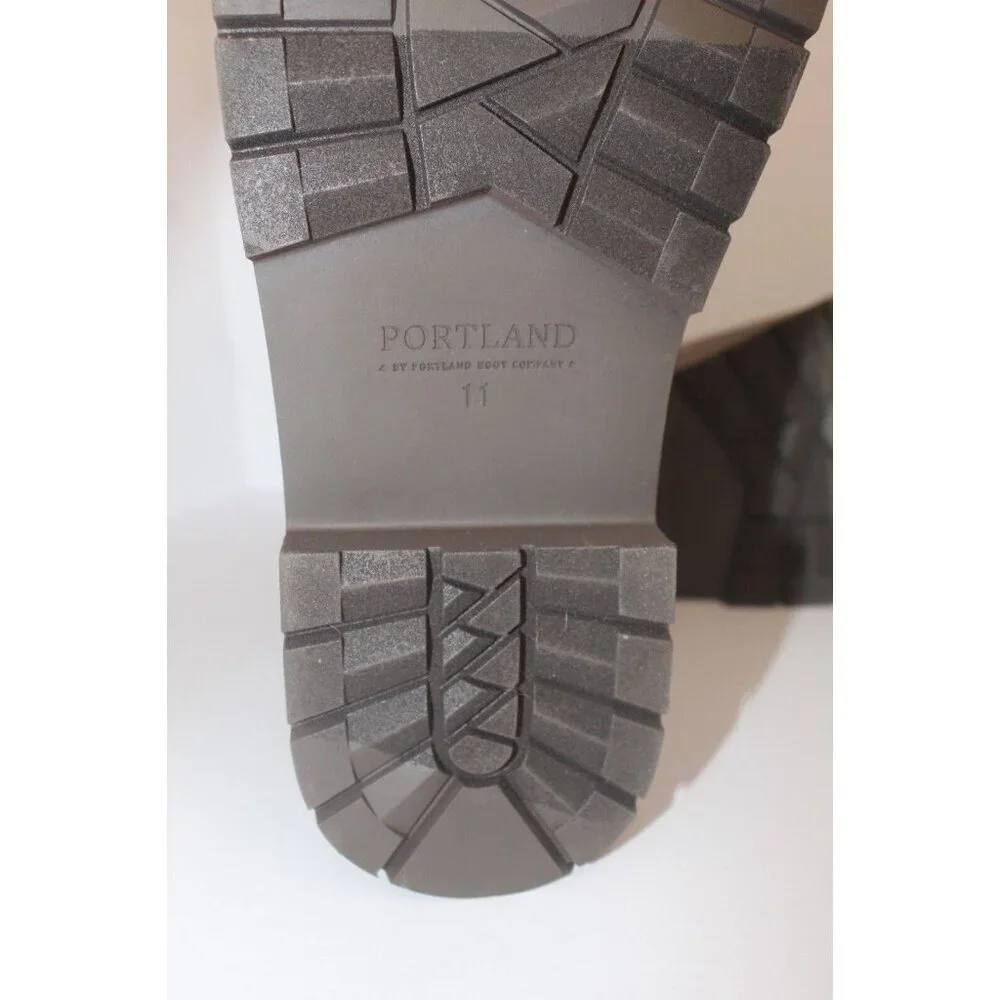 Portland Chukka Faux Leather‎ Casual Pull On Boots Men's Size 11 Preppy NWOT